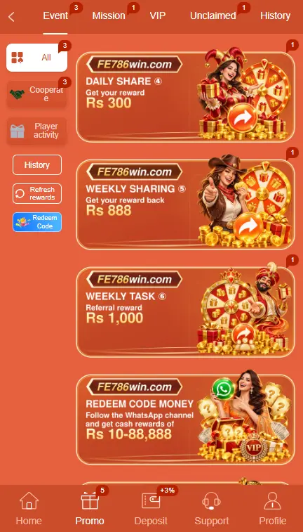 FE786 WIN Game